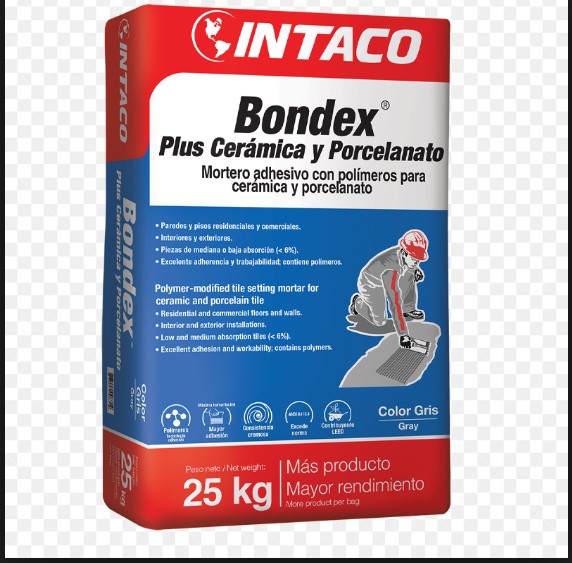 INTACO BONDEX PLUS 25KG AZUL
